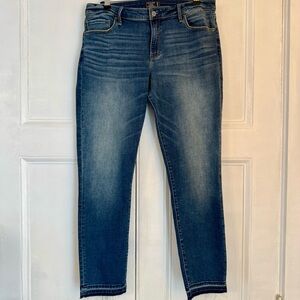 Abercrombie & Fitch High Rise Super Skinny Ankle Jeans